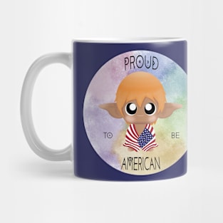 Proud to be American (Sleepy Forest Creatures) Mug